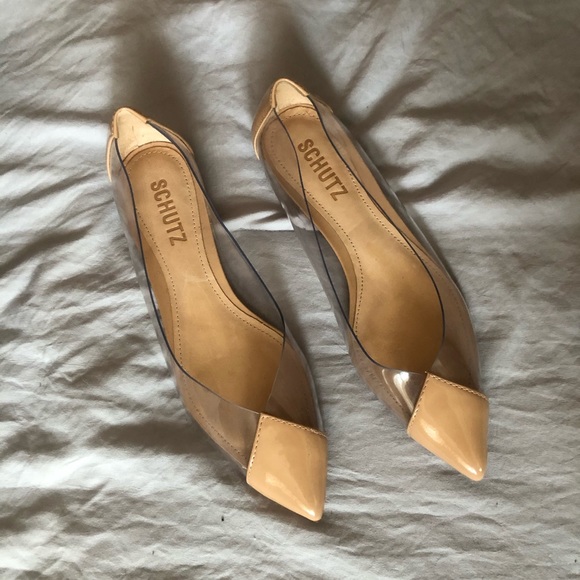 SCHUTZ Shoes - Nude Schutz Flats